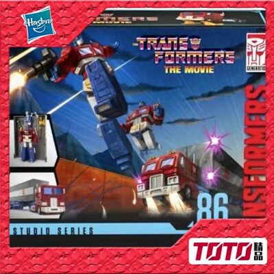 孩之宝 变形金刚玩具 86大电影 SS86 指挥官级 擎天柱 带车厢现货