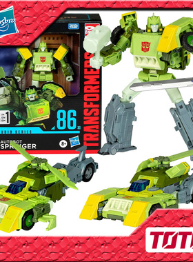 孩之宝 变形金刚玩具 SS86 大电影 30 L级 三变 弹簧