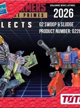 孩之宝变形金刚玩具 世代精选 L级 G2 飞标 飞镖淤泥 套装 预订