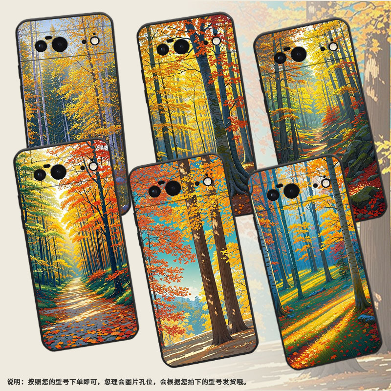 适用谷歌PixeL6手机壳Google6A时尚GWKK3全包谷歌Pixel8保护套油画质感G8HHN硅胶Pixel9A耐磨谷歌8A软壳