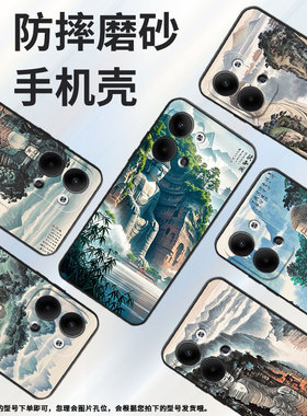 适用OPPOReno3Pro手机壳CPH2109耐磨乐山大佛保护套Reno6Pro全包边Reno9Pro硅胶PJH110商务Reno12磨砂壳