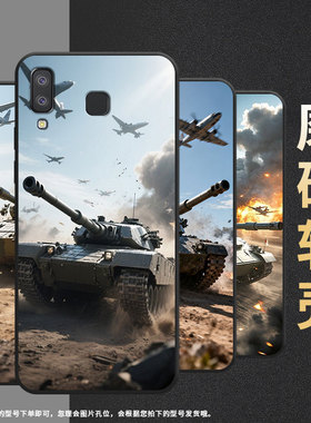 适用三星A8+手机壳C9Pro防摔SamsungJ4Plus狂野坦克SM-J610F三星A6s高级感SM-G8870耐磨GalaxyC9保护套