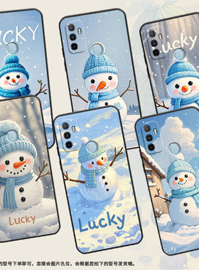 适用OPPOA1K手机壳CPH1923A16K磨砂壳CPH1803圆圆雪人A9耐磨2020男女A5s软壳0pp0A7皮套A8高级A12保护套