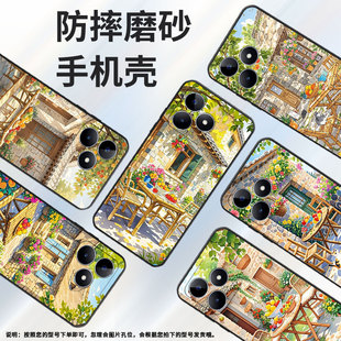 适用RealmeC11手机壳C12超薄RMX2180纯黑色C17防摔放慢生活节奏真我C33软壳RMX3261保护套C15高级硅胶男女款