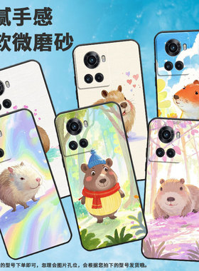 适用一加10R手机壳KB2001时尚Ace5Pro防摔9R软壳Oneplus10RQ版水豚1+Ace2V耐磨ACEPro商务PGZ110保护套