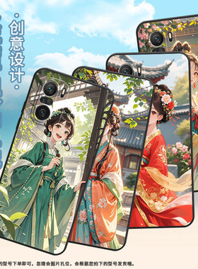 适用小米POCOF3手机壳POCOF6防摔F4GT汉服少女XiaomiPOCOF5商务POCOF6Pro/F7Ultra高级24069PC21G保护套