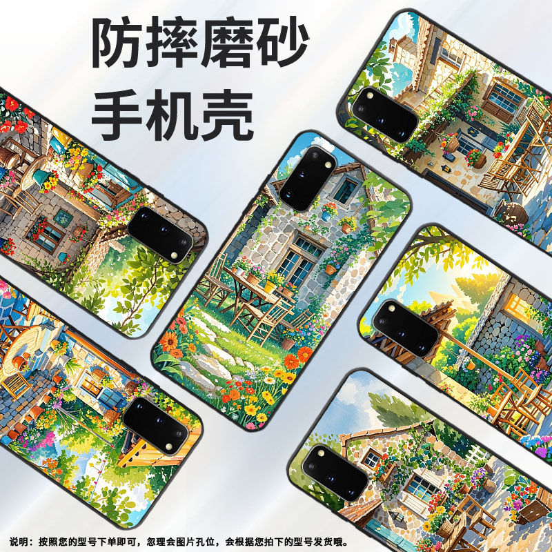 适用三星S8手机壳Note20Ultra超薄SamsungS10E桌子摆放G973F全包边S10Plus磨砂note8商务SM-N981B保护套