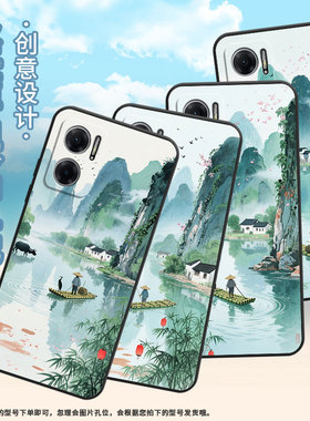 适用红米Note11Pro+手机壳note10s防摔M2103K19I渔夫与鱼鹰RedmiNote11S高级感2201116TG时尚note11R保护套