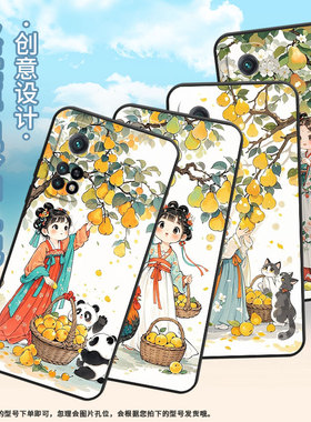 适用小米CC9手机壳小米9SE全包边M1803E1A超薄Xiaomi9T黑色梨树下女孩小米9/9Pro硅胶M2007J3SY时尚保护套