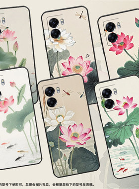 适用OPPOA73手机壳4G2022国外PFTM20硅胶0pp0A58x纯黑色CPH2577高级A60/A74防摔5G轻薄粉嫩的荷花A77保护套