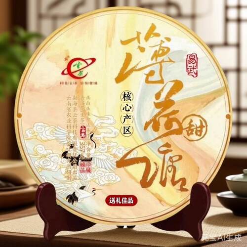 易武核心区薄荷塘甜普洱茶饼 正山正味古法手作农科院研制 送礼
