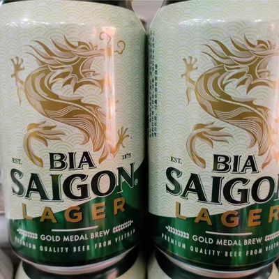 越南西贡整箱拉格啤酒330ml*24罐 Saigon Lager啤酒整箱原装精酿
