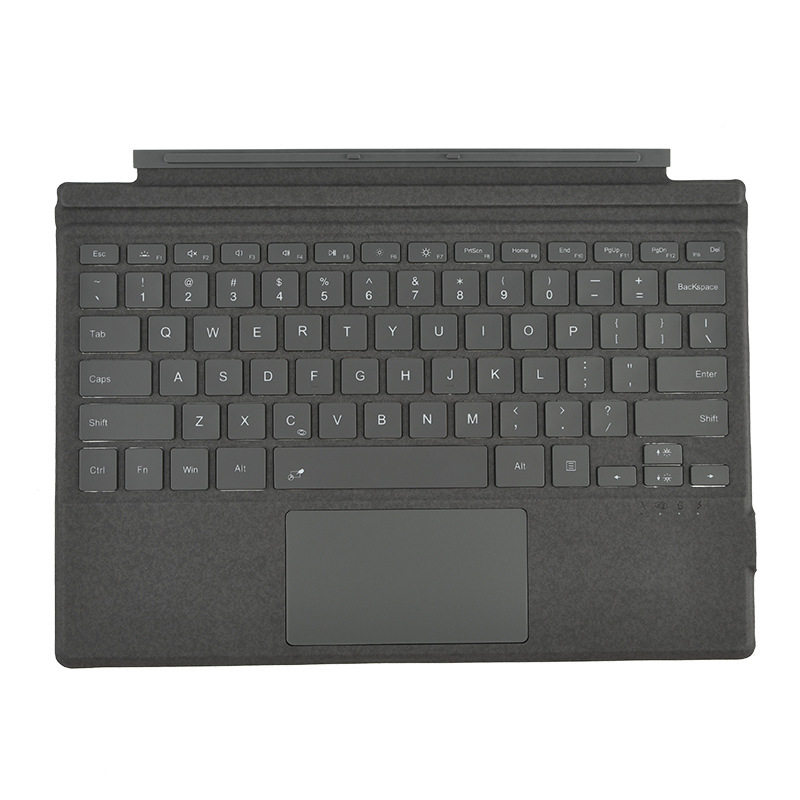 适用微软surface Pro7/6/5/4键盘Pro 11蓝牙背光无线磁吸GO保护套图片