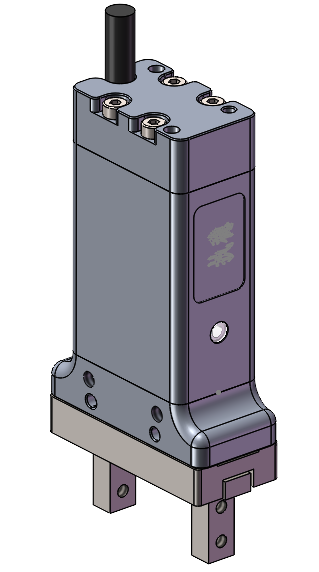 EG_2L_08微型小型电动夹爪平替气动HFZLMHZL2_10D光模块夹RTU/IO