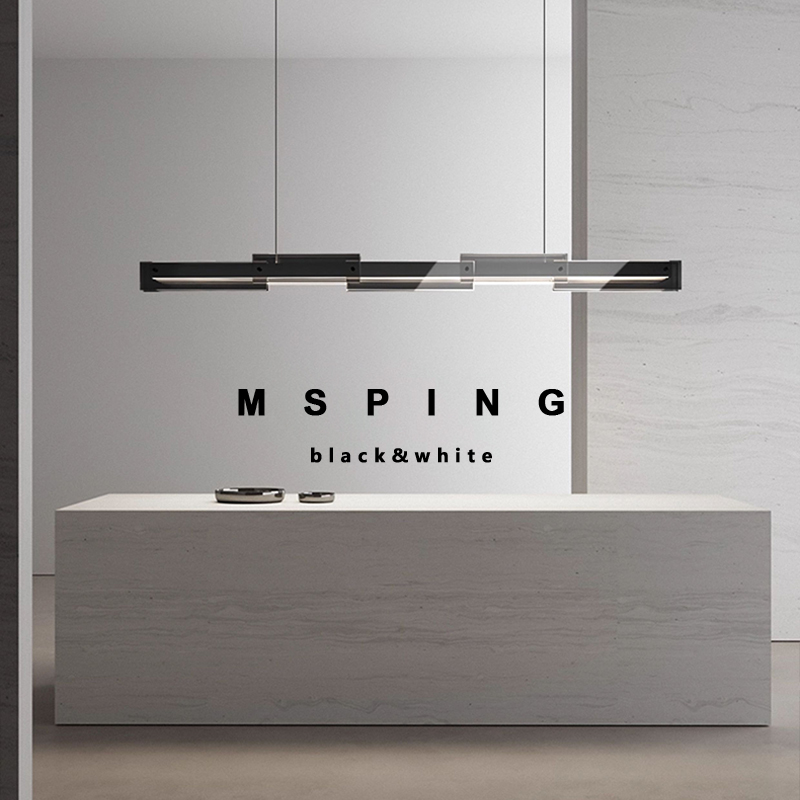 意式极简餐厅吊灯简约现代