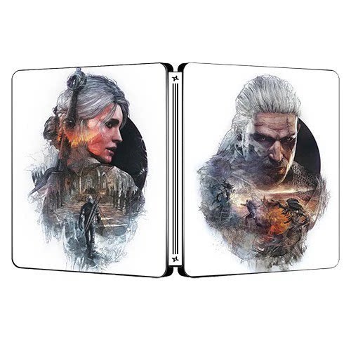 巫师 游戏铁盒 无光碟 适用PS4/PS5 (仅铁盒)