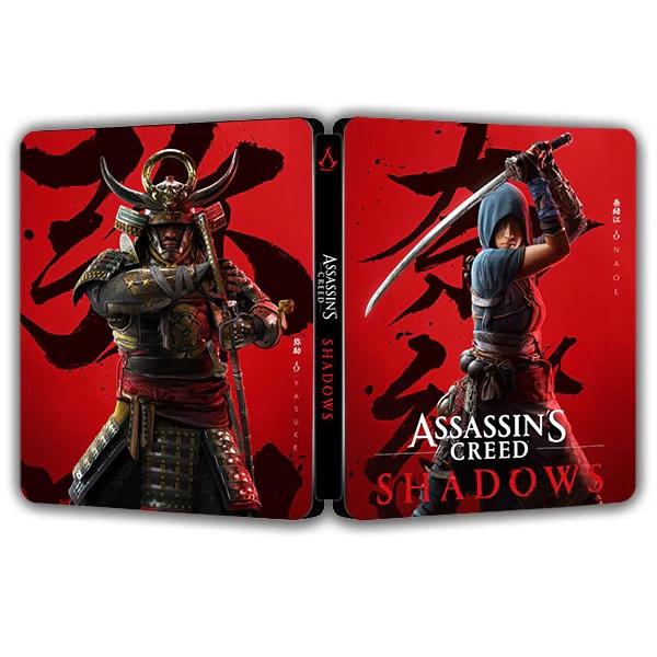 游戏 刺客信条 影 游戏铁盒 无光碟 适用PS4/PS5
