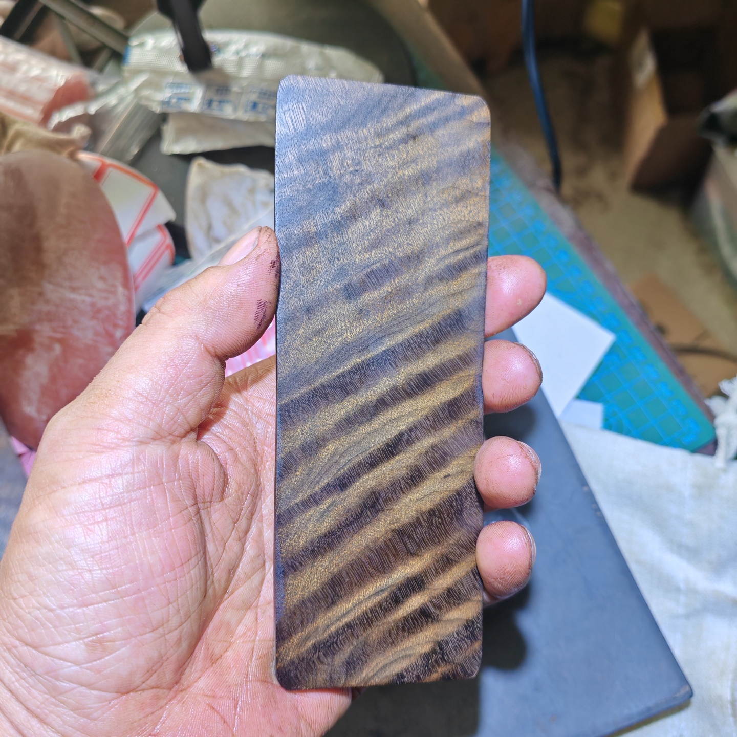 中國風金絲楠木書簽可免費定制