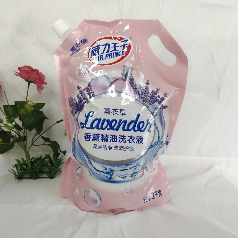 精油留香去渍洗衣液威力王子