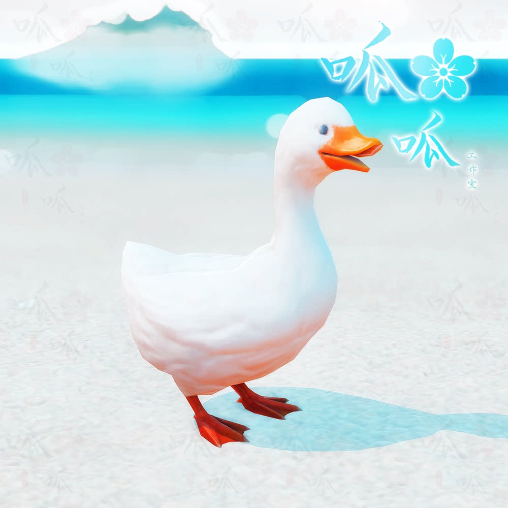 [귀여운 애완동물 ①] FF14 파이널 판타지 애완동물 SHAFOX DOUDOU CHAI 고양이 작은 살찐 미운 오리 새끼 도지 유키