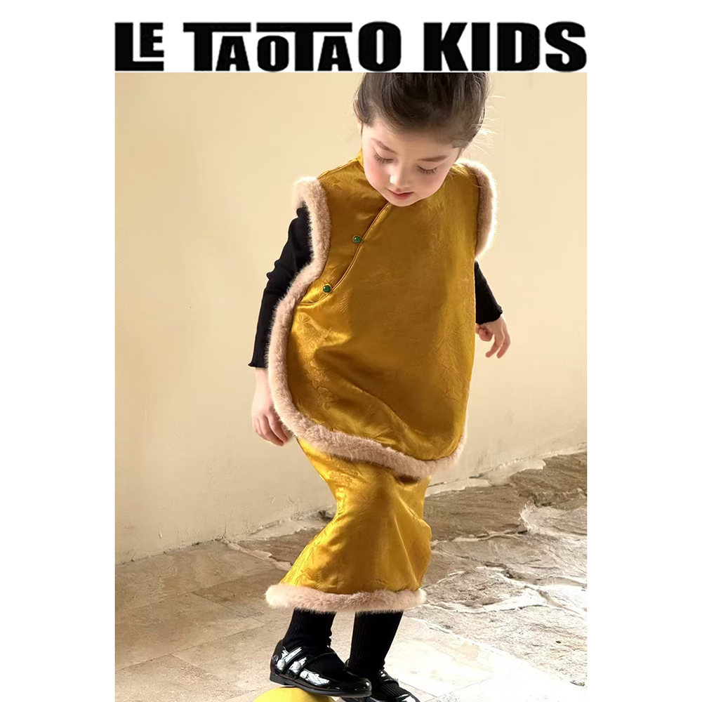 2025新款女童新中式国风旗袍