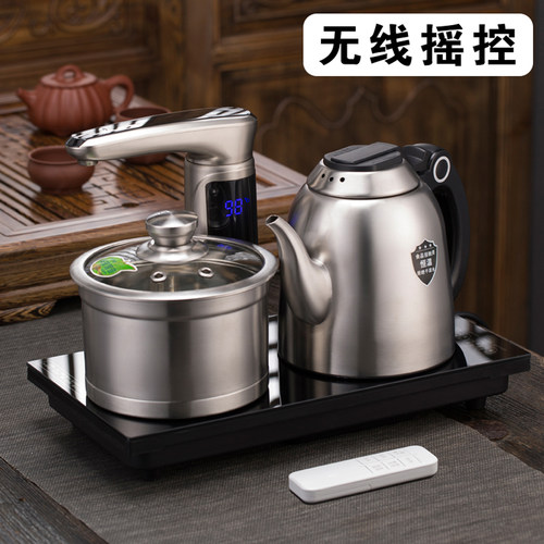 茶至尊全自动上水嵌入式电热烧水壶断电一体茶台几泡茶专用电茶炉