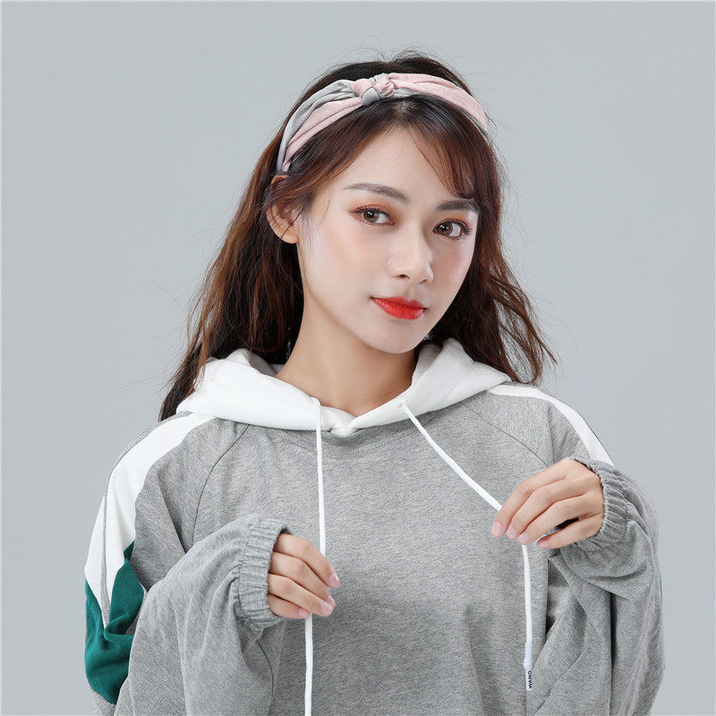 여성을위한 가짜 칼라 스웨터 2020 가을 겨울 가짜 칼라 후드와 후드 가짜 칼라 순수 코튼 화이트 스웨트 [모자 만 포함]