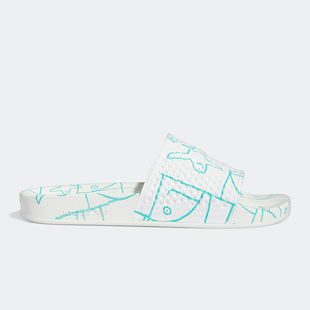 Adidas 三叶草SHMOOFOIL SLIDE男子凉拖拖鞋 GW3161 阿迪达斯正品