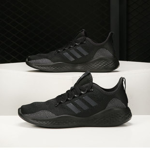 男子运动跑步鞋 Adidas 黑武士bounce 新款 FZ1985 阿迪达斯正品