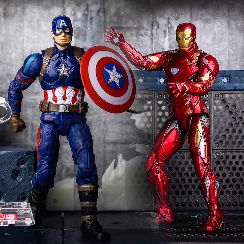 现货钢铁侠雷神美国队长中动正版