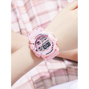 采购产品女童儿童手表,小学生,初中生,祇看时间,女式防水电子