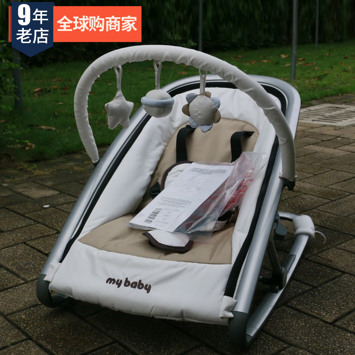 澳洲mybaby 婴儿多功能摇椅 躺椅 安抚椅 婴儿摇床