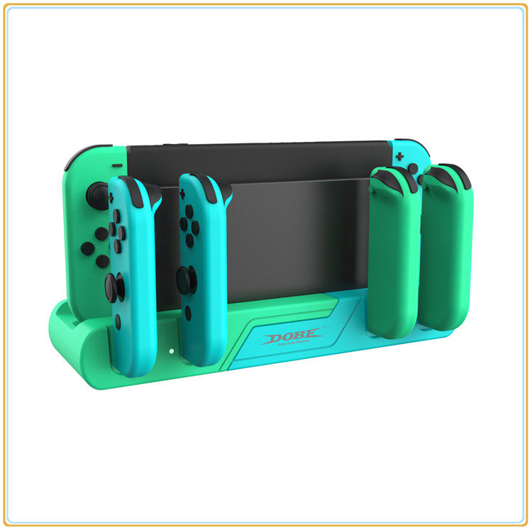 DOBE GENUINE SWITCH HANDLE CHARGER NS JOY-CON LEFT AND RIGHT SMALL HANDLE CHARGING BASE CHARGER