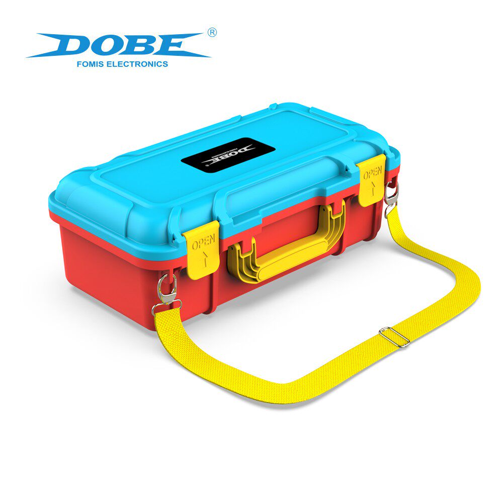 DOBE GENUINE SWITCH HOST STORAGE BOX NS PROTECTION BAG PRO HANDLE STORAGE BAG HARD SHELL OLED STORAGE BOX