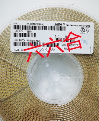 实拍现货TAJC226M010RNJ 10V22UF226A 6032AVX贴片钽电容原装C型