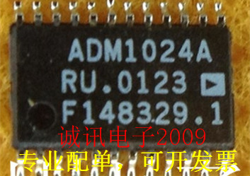全新ADM1024ARU 八个测量提供输入 系统硬件监控基于微处理器