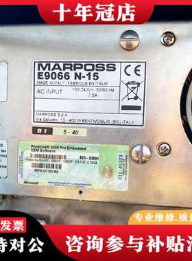 议价MARPOSS马波斯控制器型号E9066N-15，控制器显示可维修