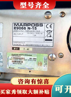 议价MARPOSS马波斯控制器型号E9066N-15，控制器显示议价