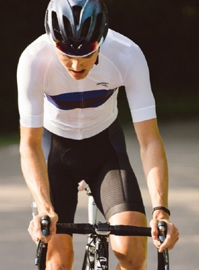 2023PNS Passione牛奶丝竞技版山地公路车短袖骑行服背带短裤夏季