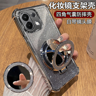 适用oppok12s手机壳oppo透明k12s保护5g硅胶套PLD110自带镜头膜全包气囊防摔opk软0pp0女s5g支架oppopld镜子