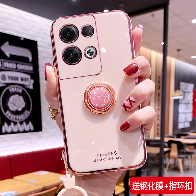 opporeno8pro+硅胶日韩保护壳