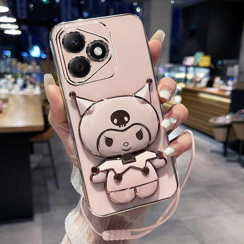 荣耀X60i硅胶库洛米手机壳可爱