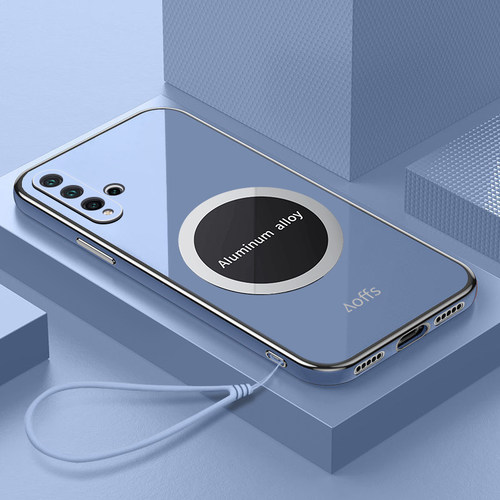 华为nova5pro硅胶简约手机壳磁吸