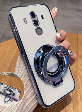 适用华为mate10rs手机壳mete10pro保时捷版透明保护硅胶套m10por全包防摔软壳mt超薄BLAAL00男女新款高级感带