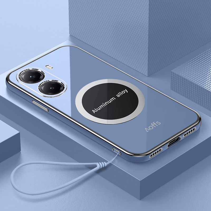 红米turbo4硅胶电镀手机壳磁吸