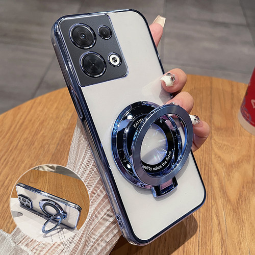 opporeno8硅胶透明电镀手机壳