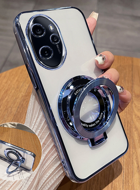 适用华为荣耀100手机壳honor100pro透明保护硅胶套MAA一AN00全包防摔软壳MAAAN10超薄por男女潮新款高级感带