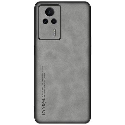 红米K60E羊巴皮复古手机壳轻奢