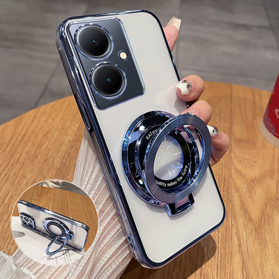 vivoy78+硅胶透明电镀手机壳