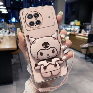 适用vivoxnote手机壳vivo保护Xnote硅胶套V2170A全包防摔软壳vivixnote可爱vovixnote女新款 高级x带镜子note